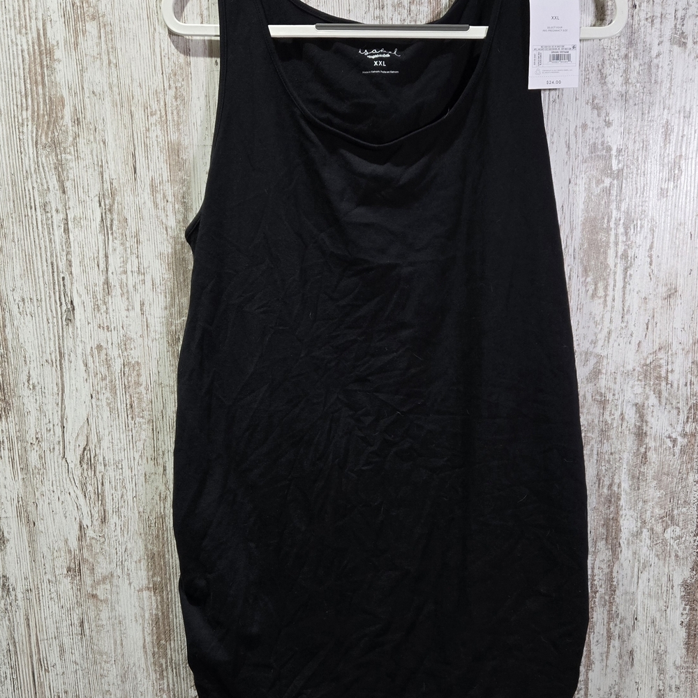Isabel Maternity by Ingrid & Isabel Black Tank Dress